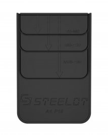 Заглушка Steelot к лотку пластиковому DN100