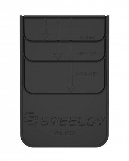 Заглушка Steelot к лотку пластиковому DN100