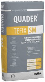 Раствор кладочный QUADER TEFIX SM теплоизоляционный