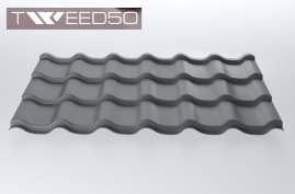 Металлочерепица SteelX МК 350 TWEED50