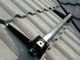 Снегозадержатель трубчатый Borge для композитной черепицы