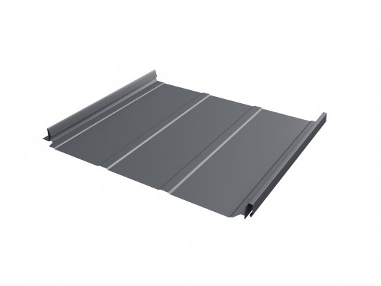 Фальцевая кровля Grand Line Кликфальц Pro Rooftop Matte (Стальной бархат)