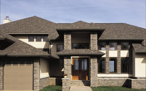 Гибкая черепица Certainteed Landmark weathered wood