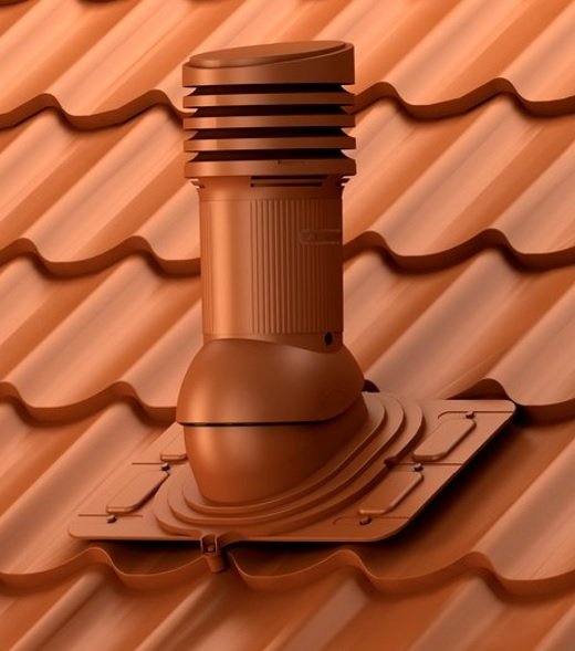 Вентиляционный выход Wirplast WiroVent EVO Е22(изолированный)