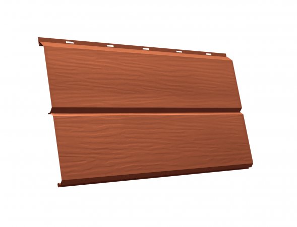 Металлический сайдинг Grand Line ЭкоБрус 3D PurLite Matt