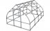 Теплица Капля 25x25