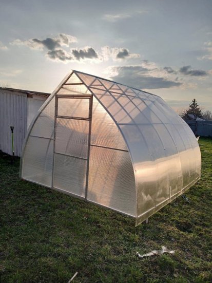 Теплица Капля 25x25