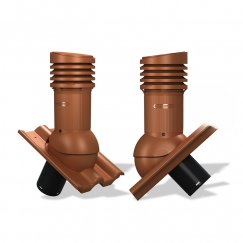 Вентиляционный выход Wirplast WiroVent EVO Е38(изолированный)