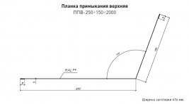 Примыкание 150х250 Стинержи Полиэстер ST