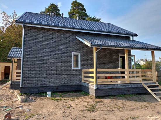 Фасадная плитка Технониколь Hauberk камень Сланец 1