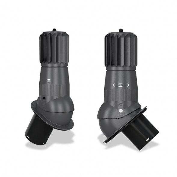 Вентвыход Роторный WiroVent EVO T02-PP неизолированный для готовой гибкой битумной кровли