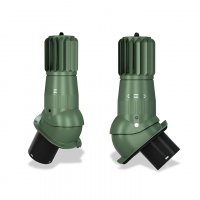 Вентвыход Роторный WiroVent EVO T02-PP неизолированный для готовой гибкой битумной кровли