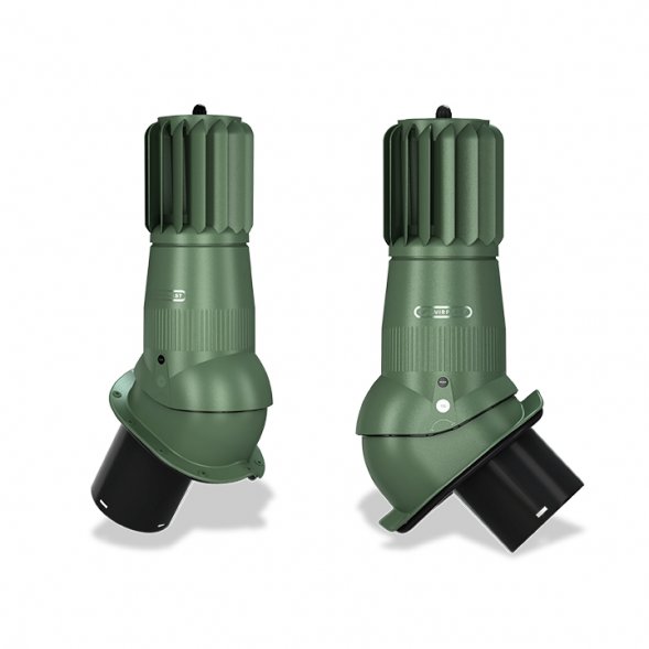 Вентвыход Роторный WiroVent EVO T02-PP неизолированный для готовой гибкой битумной кровли