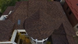 Мягкая кровля Катепал Ambient Темная охра