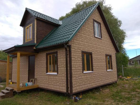 Цокольный сайдинг Саnada Ridge Бежевый