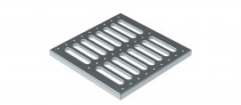 Решетка Steelot для дождеприемника SteeStart 300х300 А15 стальная штампованная