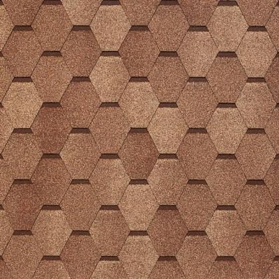 Мягкая кровля Тегола NOBIL TILE Вест Терракота
