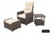Комплект уличной мебели MANCHESTER OTTO SET 2 венге