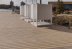 Террасная доска Экодэк Брайт Массив 3D Пшеничный