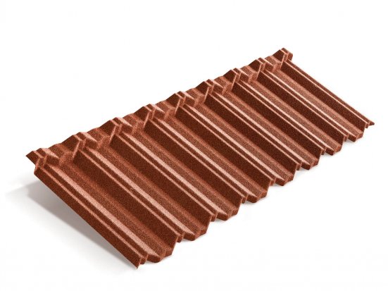 Композитная черепица Metrotile MetroClassic Коралловый