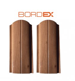 Штакетник SteelX полукруглый Bordex SteelArt