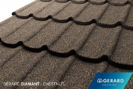 Композитная черепица Gerard Diamant Chestnut