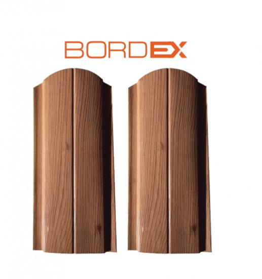 Штакетник SteelX полукруглый Bordex KEVAR