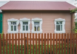 Сайдинг Grand Line Корабельный брус 3.0 персиковый
