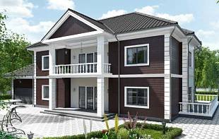 Фиброцементный сайдинг Decover Brown