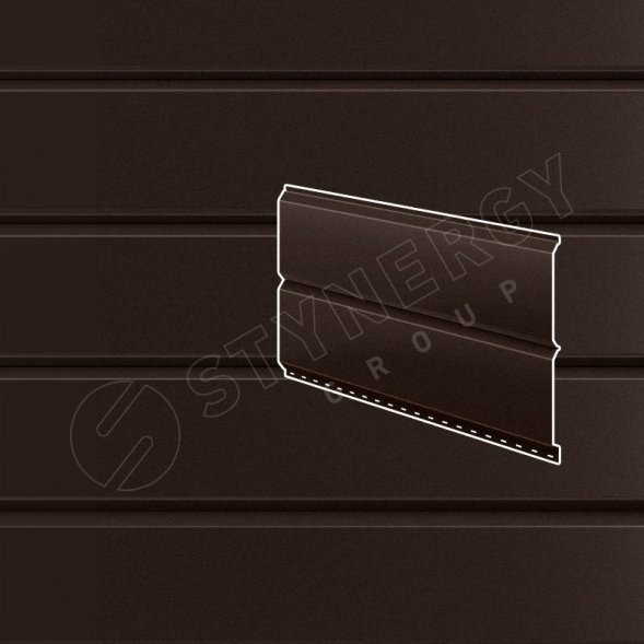 Софит металлический гладкий Stynergy Евробрус GRAPHITE45