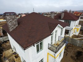 Мягкая кровля Docke Standart Крона Коричневый