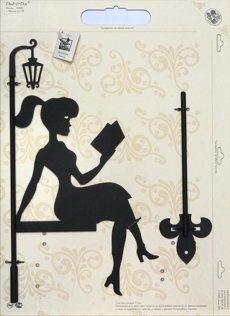 Указатель ветра малый 390 "Девушка с книжкой"