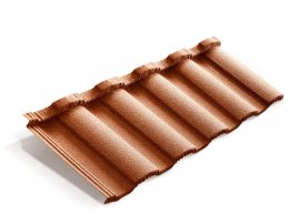 Композитная черепица  Metrotile MetroRoman Коралловый