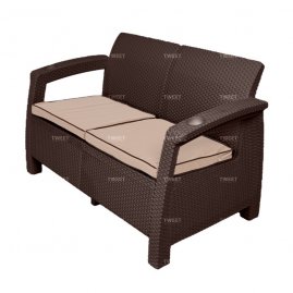Уличная мебель диван двухместный TWEET Sofa 2 Seаt
