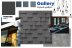 Гибкая черепица Quiet tile Gallery Серый умбра