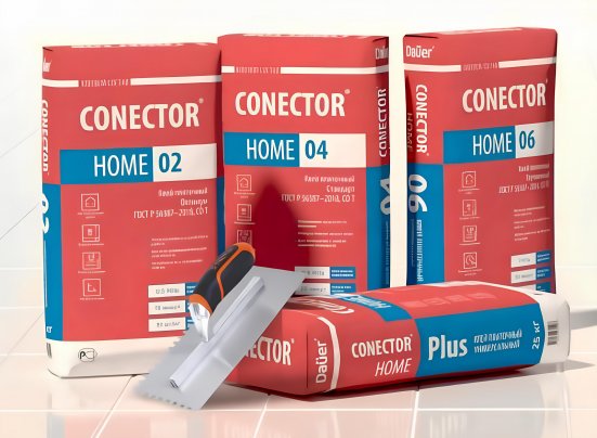 Клей плиточный CONECTOR HOME 04 Стандарт