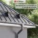 Угол желоба внутренний 90 гр. Stynergy Стандарт 125/90 Матовый