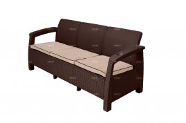 Уличная мебель диван двухместный TWEET Sofa 3 Seаt