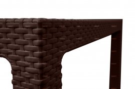 Уличный стол квадратный TWEET Quatro Table