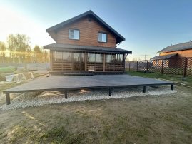 Террасная доска пустотелая Deckart Praktik New Графит