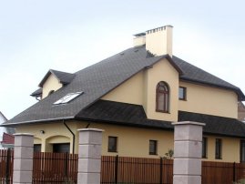Мягкая кровля Катепал Рокки Спелый каштан