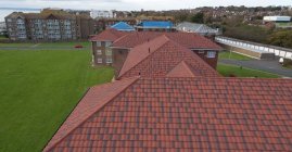 Композитная черепица  Metrotile MetroRoman Красно-черный