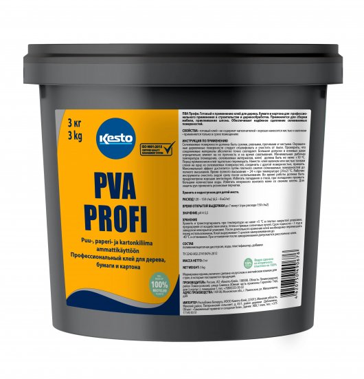 Клей для обоев KESTO PVA Profi
