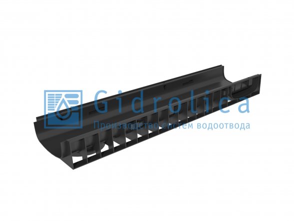 Лоток водоотводный Gidrolica Standart DN200 пластиковый