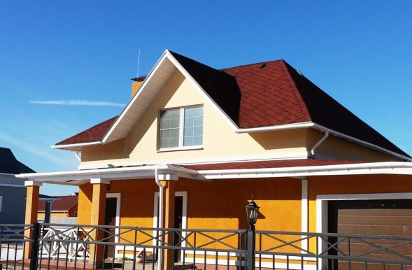 Мягкая кровля Тегола Top Shingle Смальто Красный