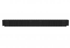 Лоток Steelot пластиковый SteePlain DN100 H100 с решеткой стальной