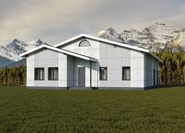 Фиброцементный сайдинг Roofas Board Wood Кварц белый