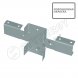 Х-кронштейн Stynergy соединительный 60x40