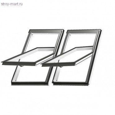 Комплект из 2-х окладов вертикальных Velux EKW 66х118 F06 уцененный